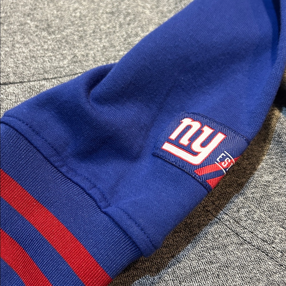 NFL New York Giants Team Apparel Full Zip Hoodie Jacket Men’s Small - Picture 3 of 7